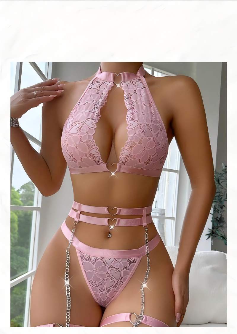 Set Lingerie Seksi Push Up den - Lingerie ulasan dan harga
