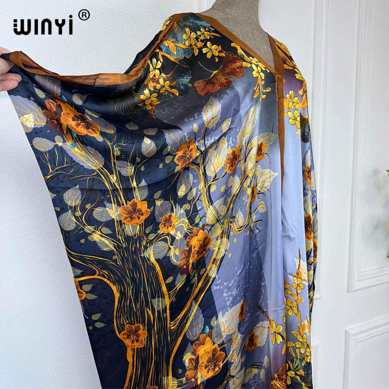 WINYI 2023 Gaun Maxi Panjang W - Boho Summer Beach Maxi Dress ulasan dan harga