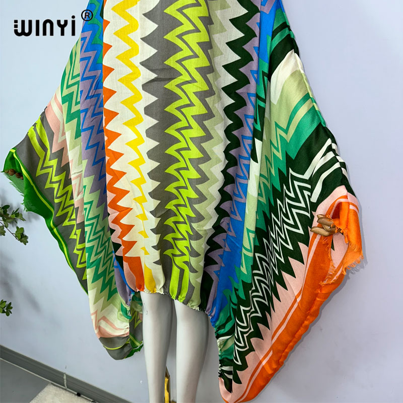 WINYI Gaun Maxi Wanita Seksi M - Boho Summer Beach Maxi Dress ulasan dan harga