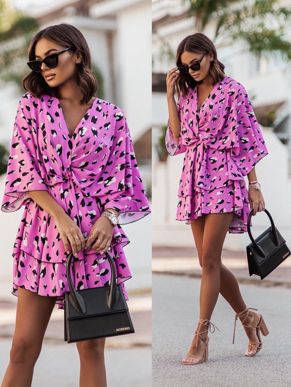 Gaun Mini wanita musim panas b - French Vintage Floral Midi Dress ulasan dan harga